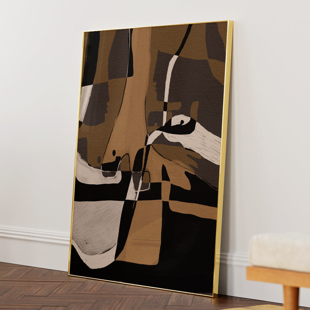 Fragment Abstract Wall Art Print - XS / Matte Paper / Rolled Art - Nook At You