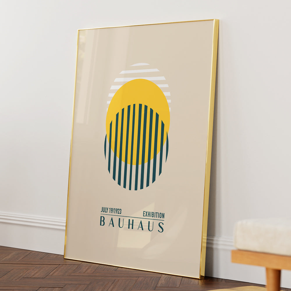 Sunrise Stripes Wall Art Poster - XS / Matte Paper / Rolled Art - Nook At You