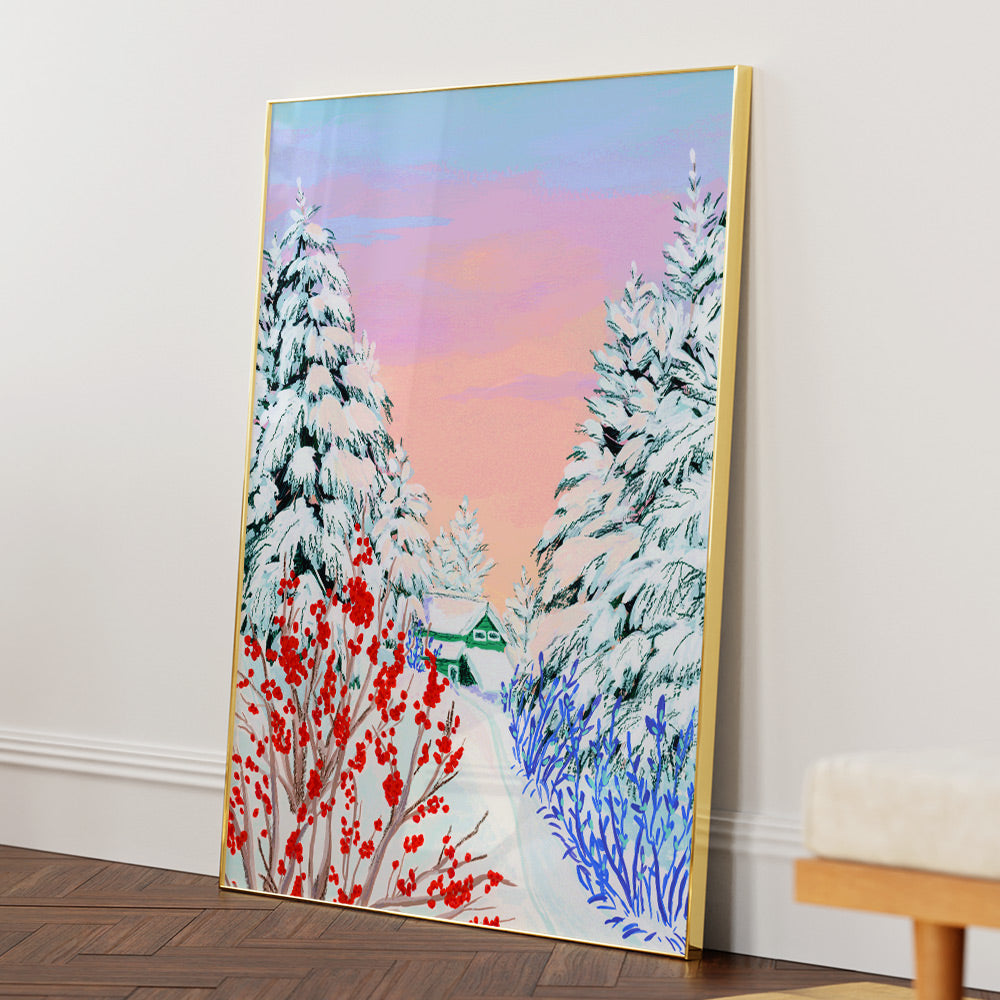 Copper Creek Landscape Wall Art - XS / Matte Paper / Rolled Art - Nook At You