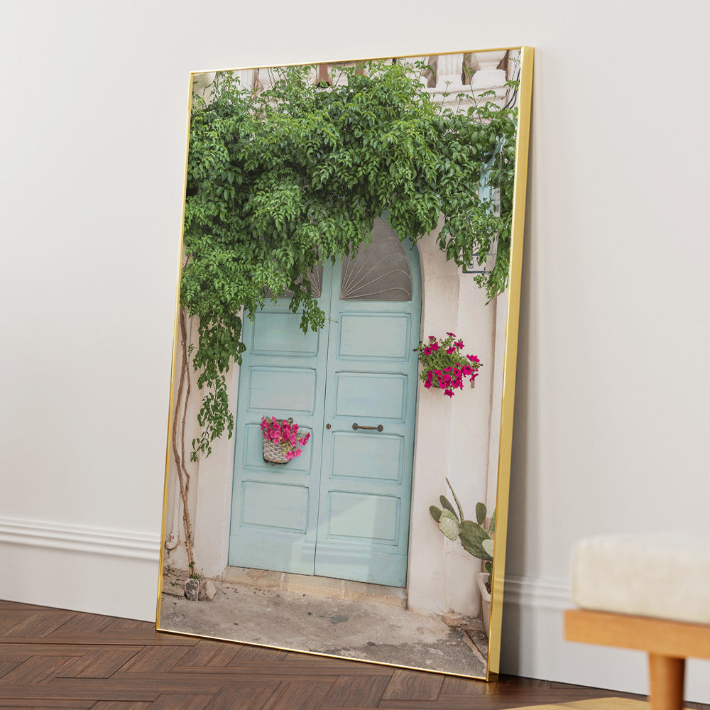 Botanical Facade Aesthetic Wall Art - XS / Matte Paper / Rolled Art - Nook At You