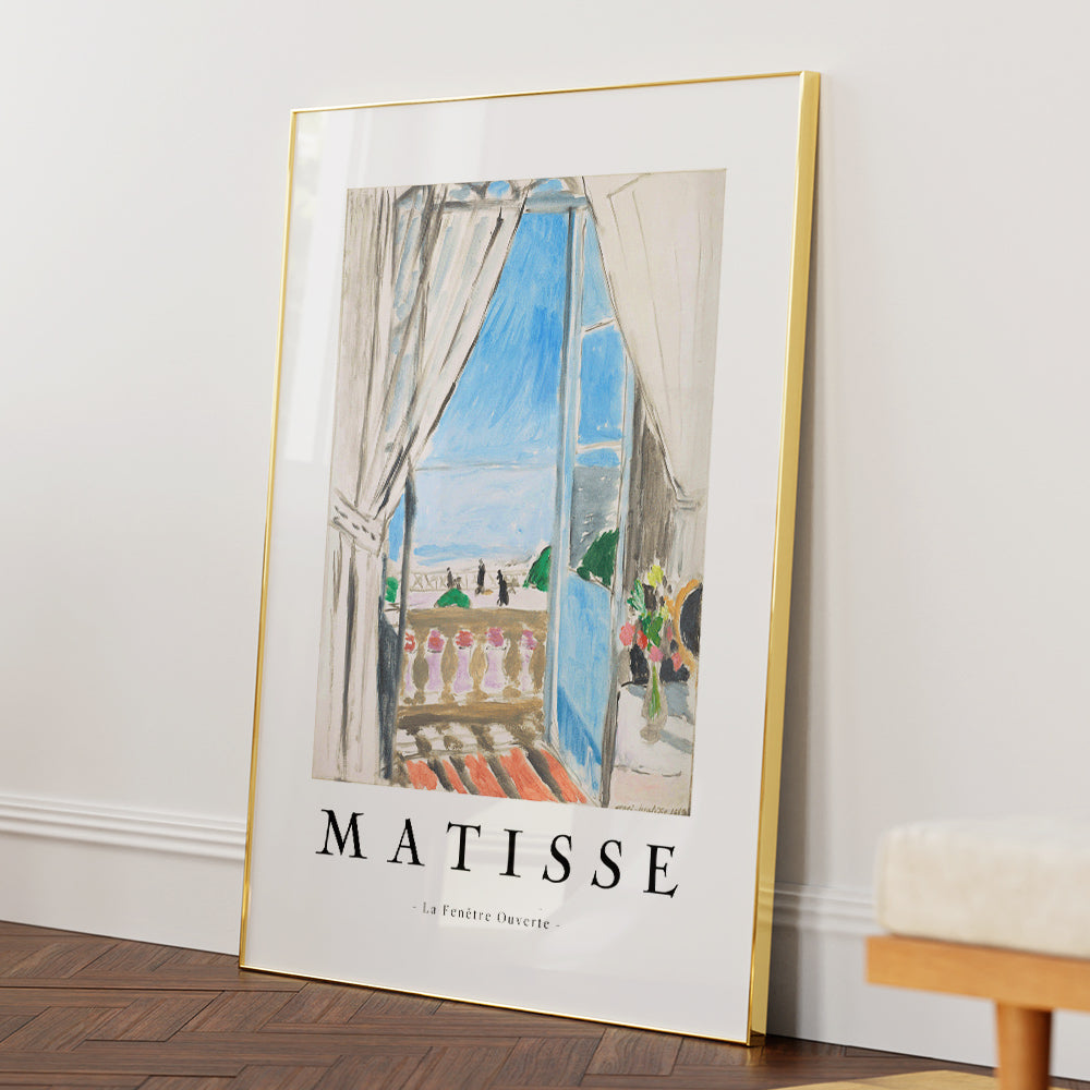 La Fenêtre Ouverte Wall Art Print - XS / Matte Paper / Rolled Art - Nook At You