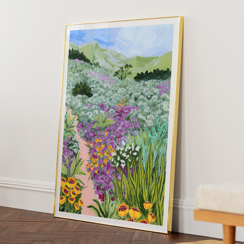 Path to the Pacific I Wall Art Print - XS / Matte Paper / Rolled Art - Nook At You