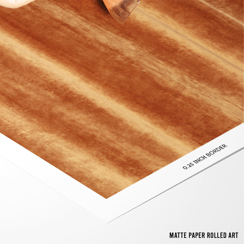 Here's To Now Wall Art Poster - XS / Matte Paper / Rolled Art - Nook At You