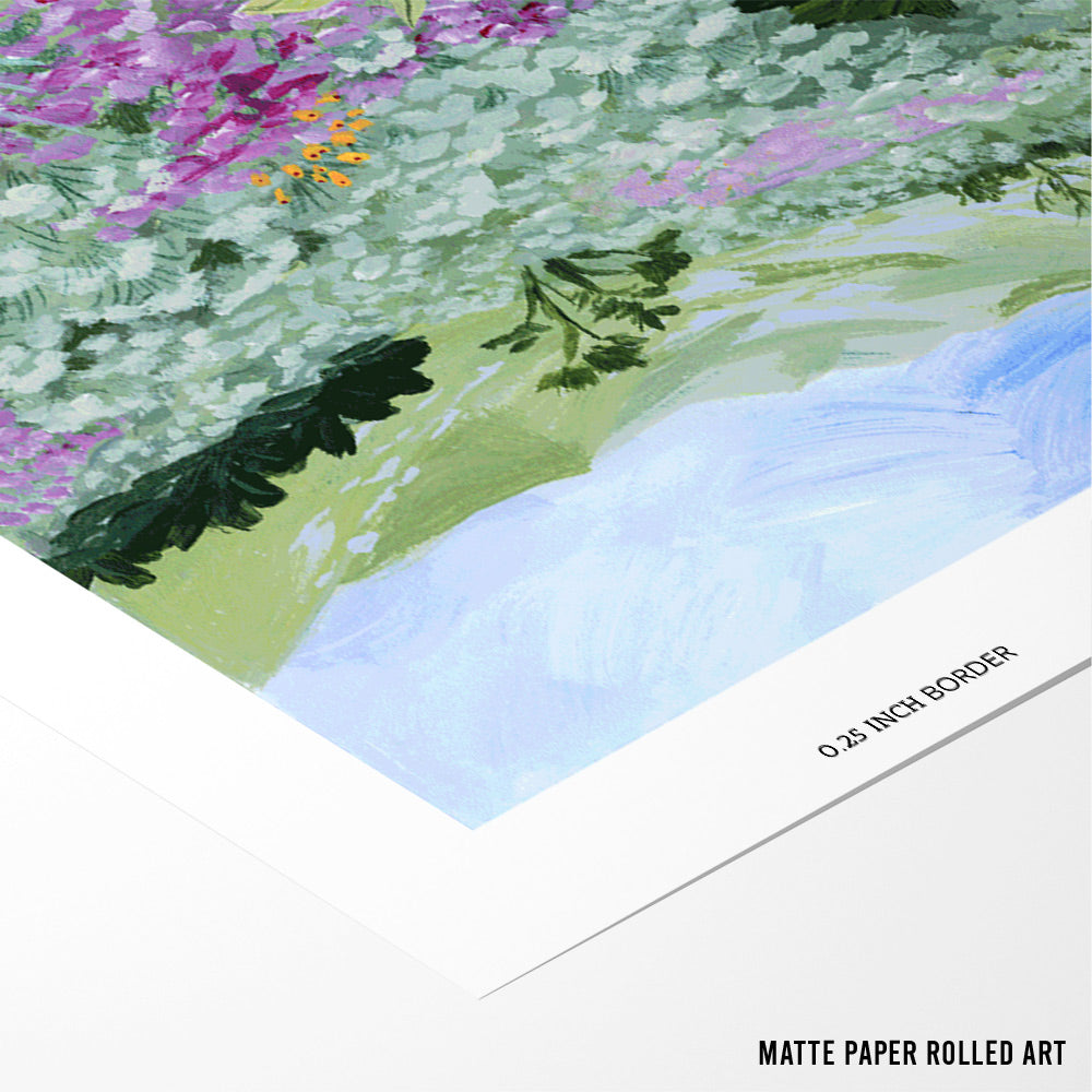 Path to the Pacific I Wall Art Print - XS / Matte Paper / Rolled Art - Nook At You