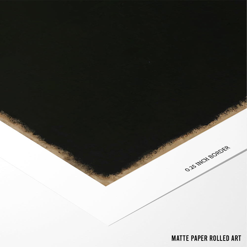 Contrast Horizons Abstract Painting - XS / Matte Paper / Rolled Art - Nook At You
