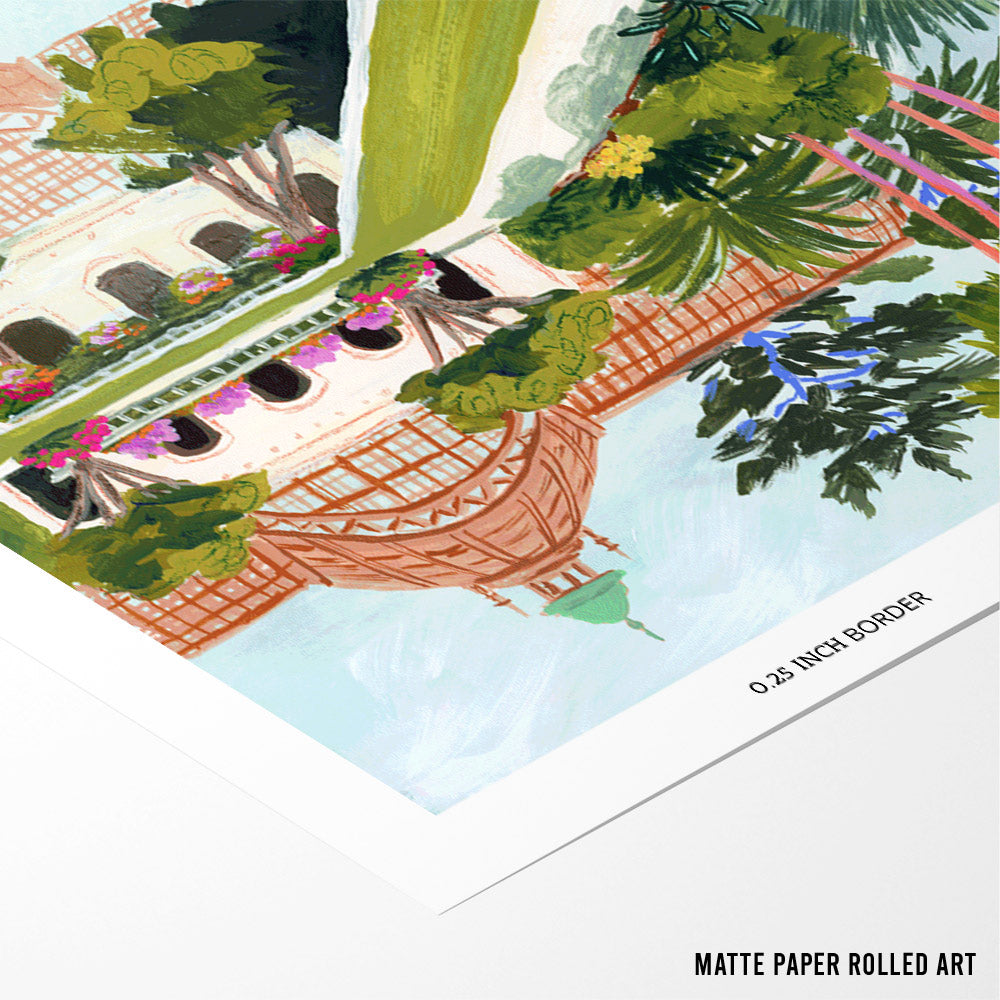Balboa Park Landscape Wall Art - XS / Matte Paper / Rolled Art - Nook At You