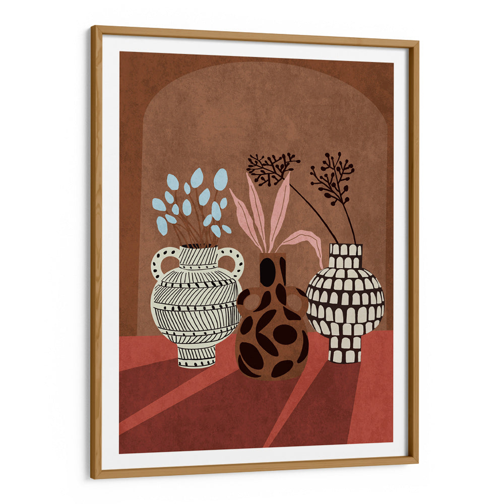 Vases of Verona Boho Art - XS / Matte Paper / Rolled Art - Nook At You