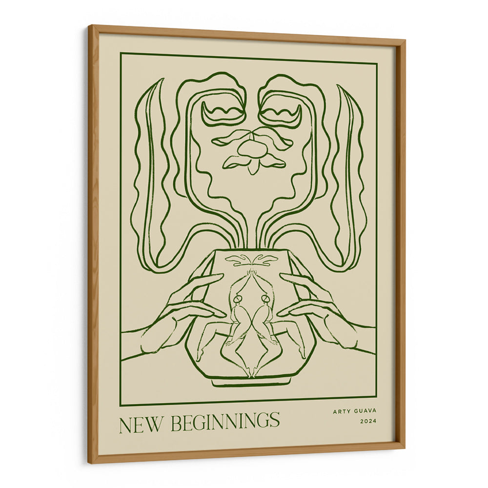 New Beginnings Canvas Painting - XS / Matte Paper / Rolled Art - Nook At You