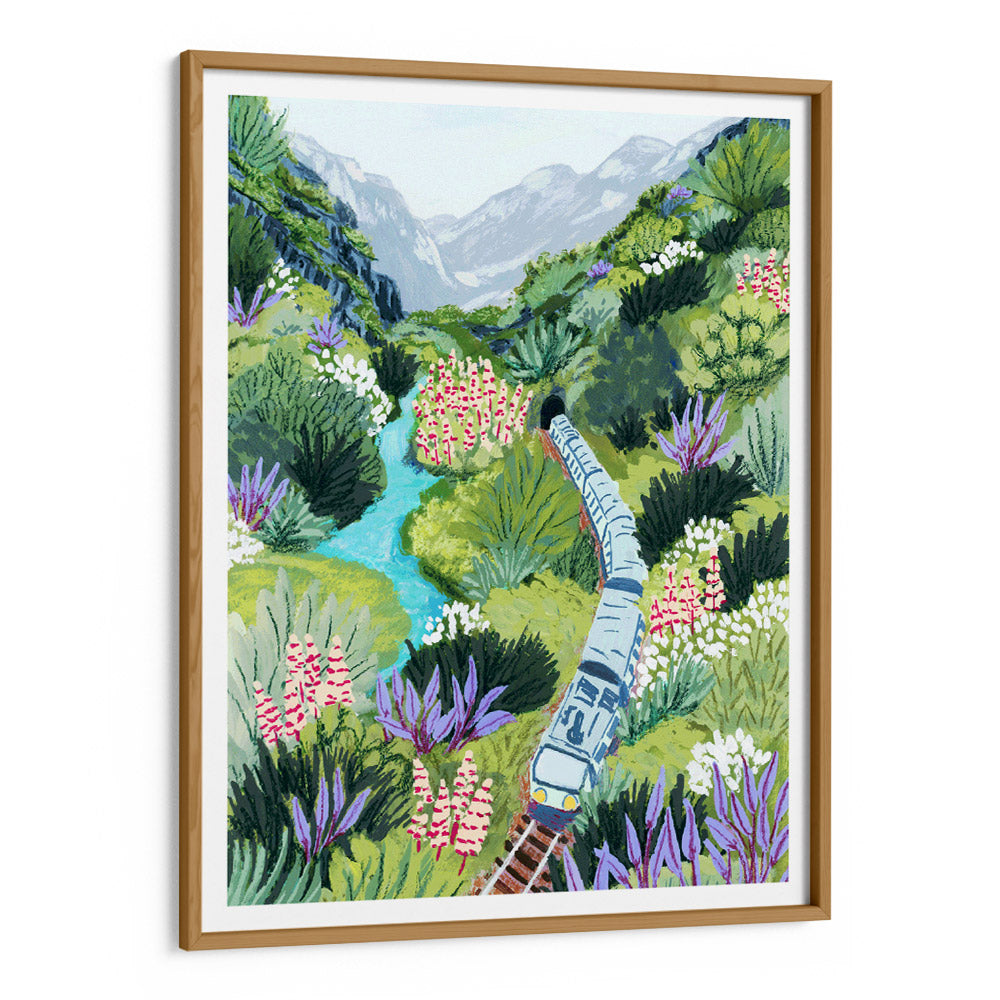 Train Travel Wall Art Poster - XS / Matte Paper / Rolled Art - Nook At You