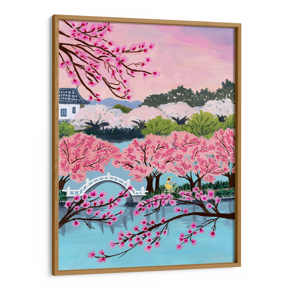 Blossom Ride wall art poster - XS / Matte Paper / Rolled Art - Nook At You