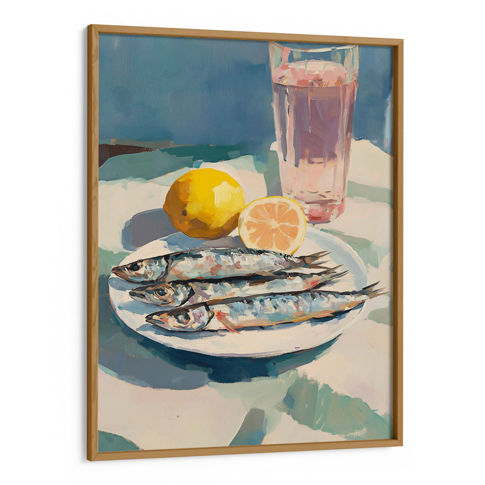 Sardines at Noon Wall Art Poster - XS / Matte Paper / Rolled Art - Nook At You