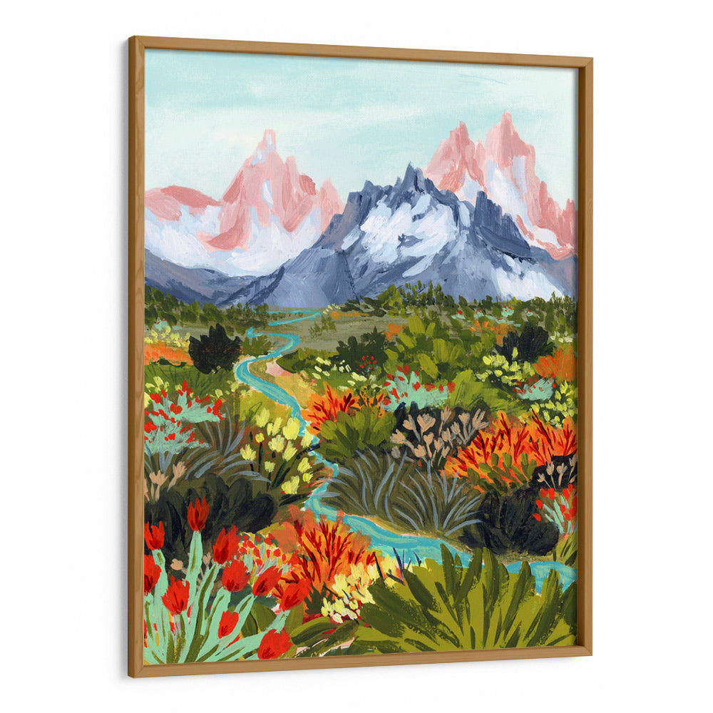 Autumn Mountains Landscape Art Print - XS / Matte Paper / Rolled Art - Nook At You