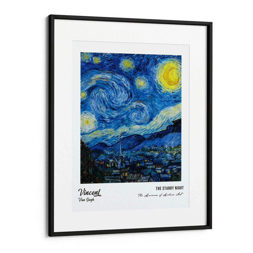 Vincent Van Gogh - The Starry Night Landscape Art - XS / Matte Paper / Rolled Art - Nook At You