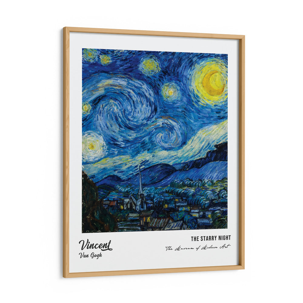 Vincent Van Gogh - The Starry Night Landscape Art - XS / Matte Paper / Rolled Art - Nook At You