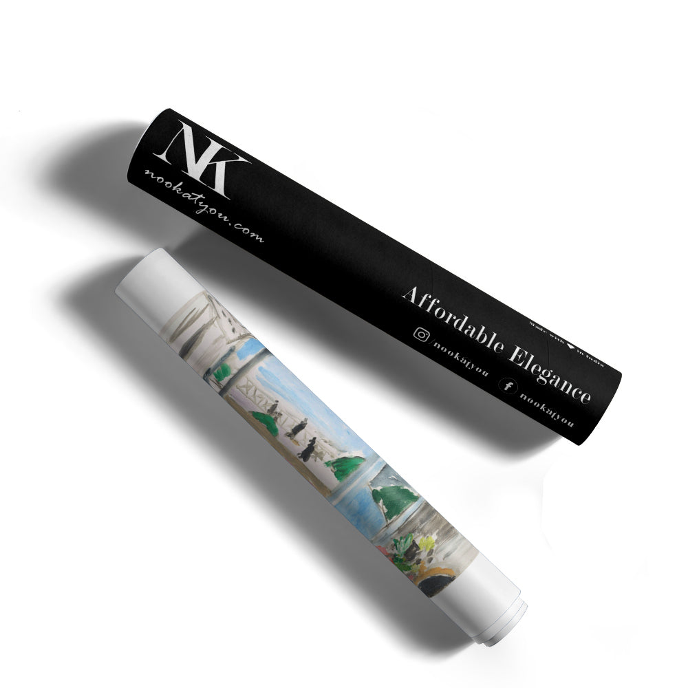 La Fenêtre Ouverte Wall Art Print - XS / Matte Paper / Rolled Art - Nook At You