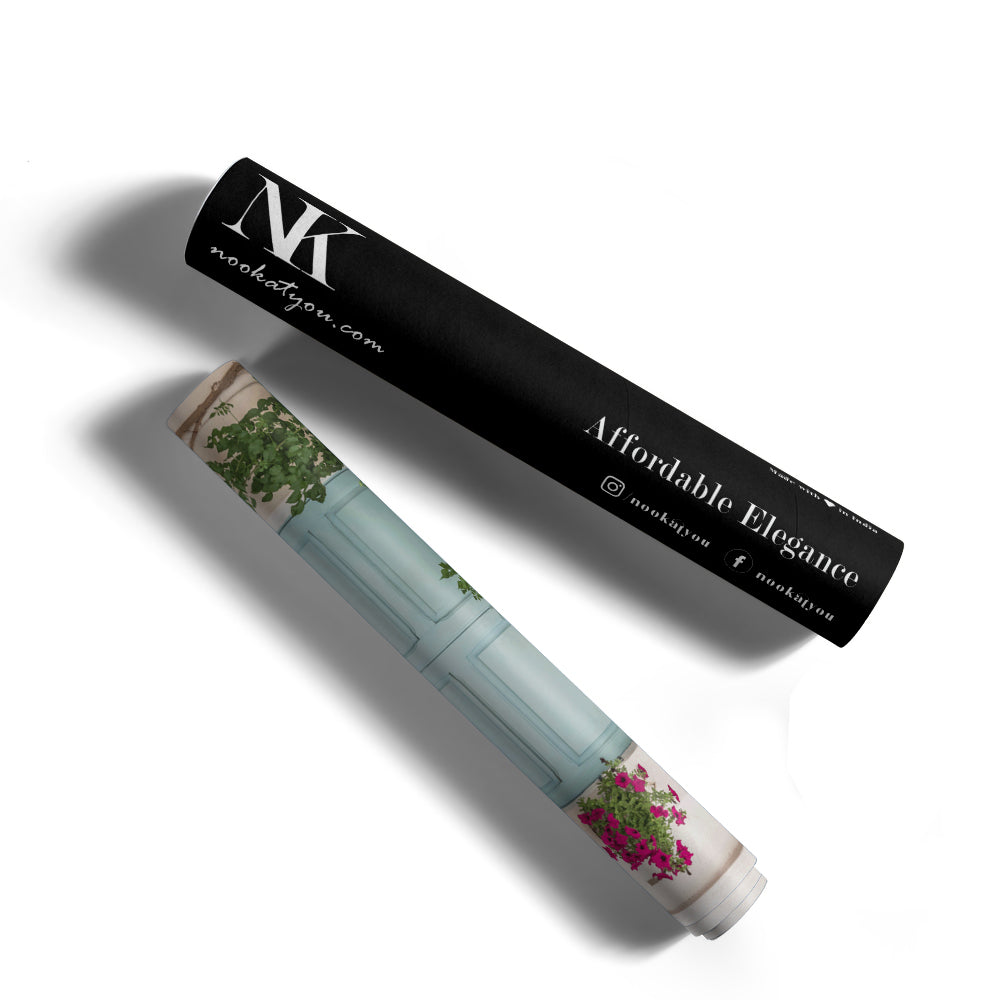 Botanical Facade Aesthetic Wall Art - XS / Matte Paper / Rolled Art - Nook At You