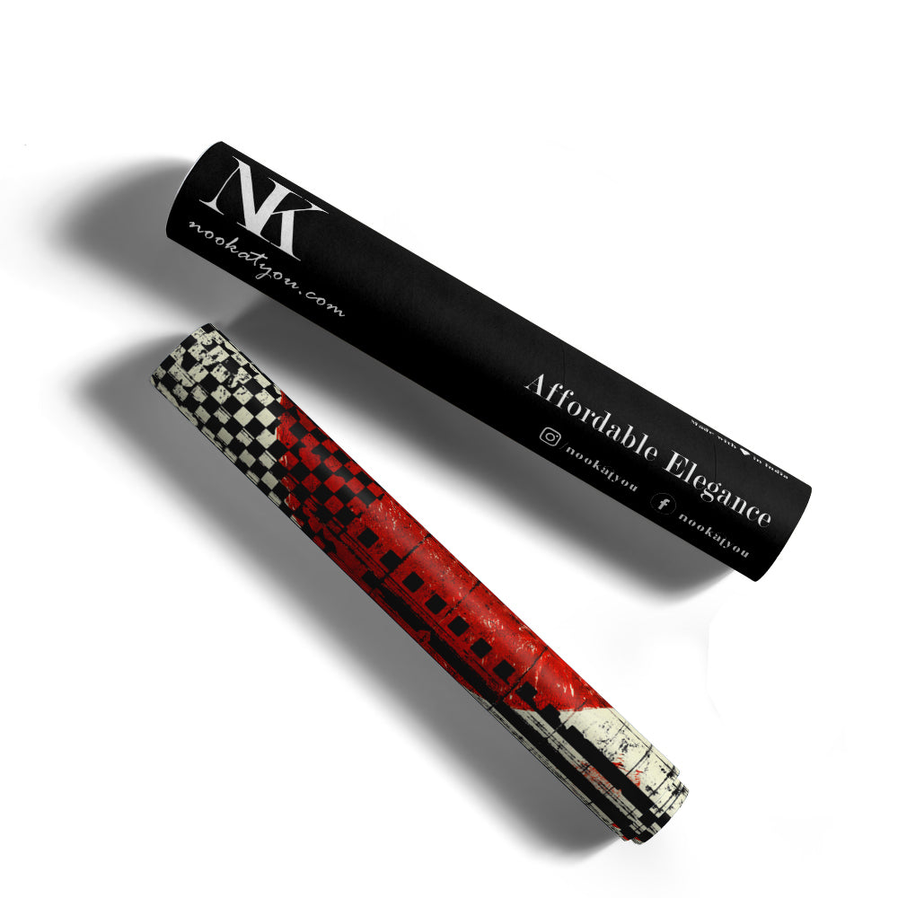 Empire Sun Canvas Painting - XS / Matte Paper / Rolled Art - Nook At You