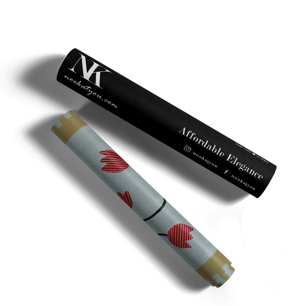 Tangled Bloom Canvas Painting - XS / Matte Paper / Rolled Art - Nook At You