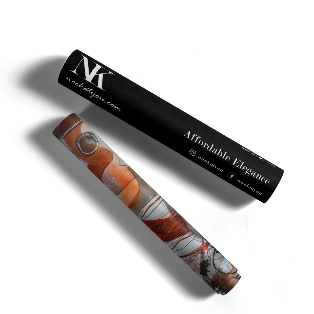 Autumn Flowers Aesthetic Wall Art - XS / Matte Paper / Rolled Art - Nook At You