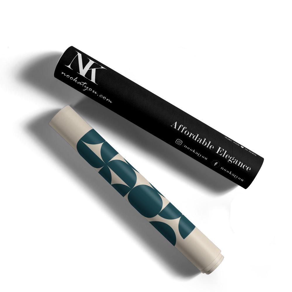 Geometric Harmony III Canvas Print - XS / Matte Paper / Rolled Art - Nook At You