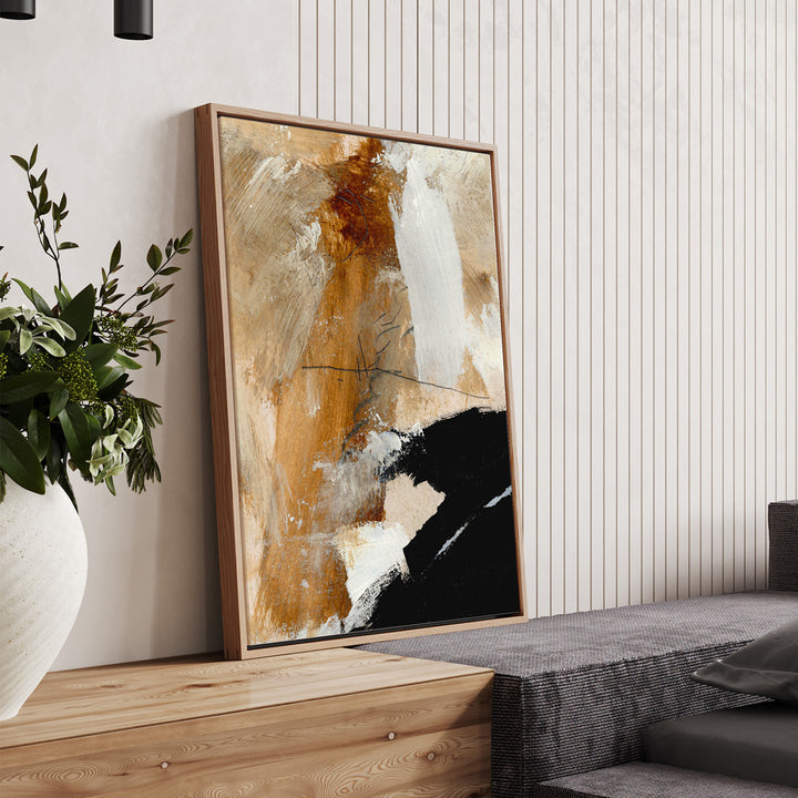 Underneath Abstract Artwork-Rolled Art-Nook At You