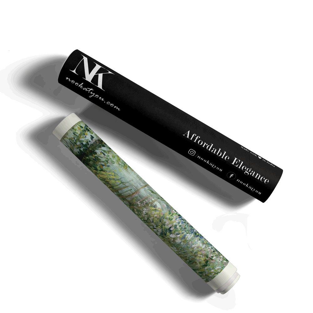 Vincent Van Gogh - River Bank In Springtime Landscape Painting - XS / Matte Paper / Rolled Art - Nook At You