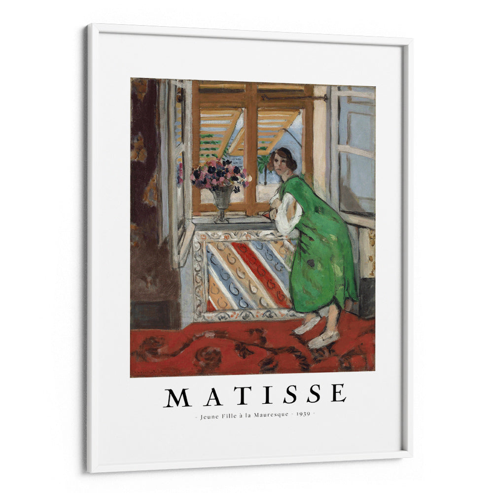 Jeune Fille a La Mauresque 1939 Wall Art Poster - XS / Matte Paper / Rolled Art - Nook At You