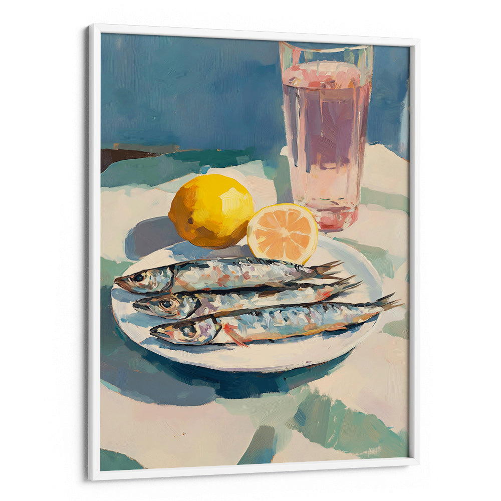Sardines at Noon Wall Art Poster - XS / Matte Paper / Rolled Art - Nook At You