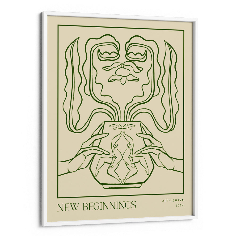 New Beginnings Canvas Painting - XS / Matte Paper / Rolled Art - Nook At You