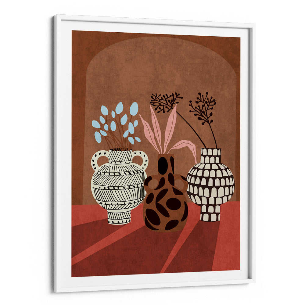 Vases of Verona Boho Art - XS / Matte Paper / Rolled Art - Nook At You