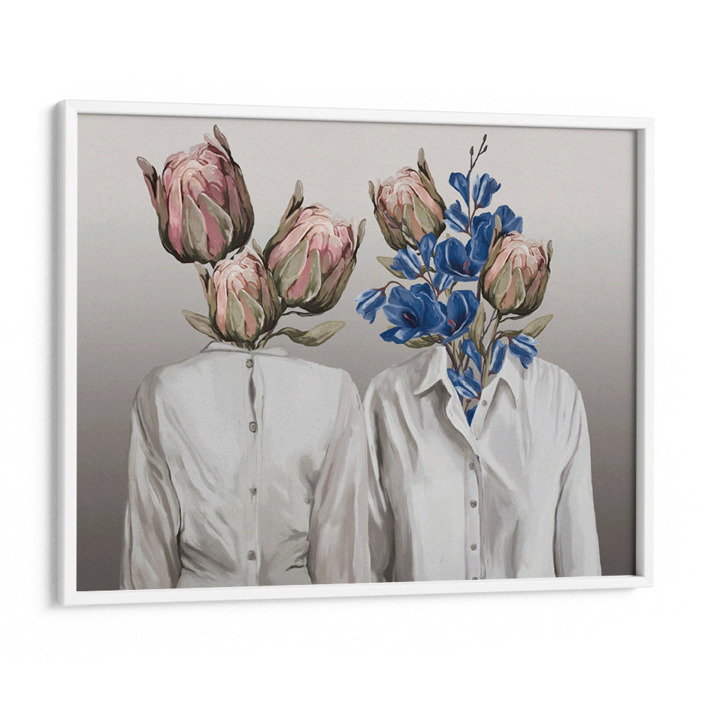 Botanical Souls Floral Head Wall Art - XS / Matte Paper / Rolled Art - Nook At You