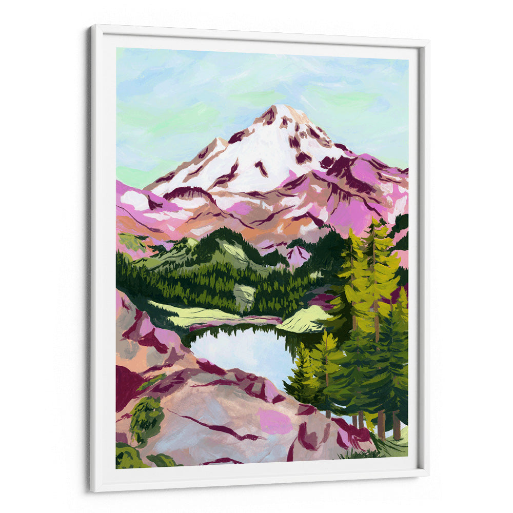 Chain Lakes Landscape Wall Art - XS / Matte Paper / Rolled Art - Nook At You
