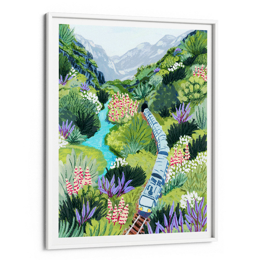 Train Travel Wall Art Poster - XS / Matte Paper / Rolled Art - Nook At You