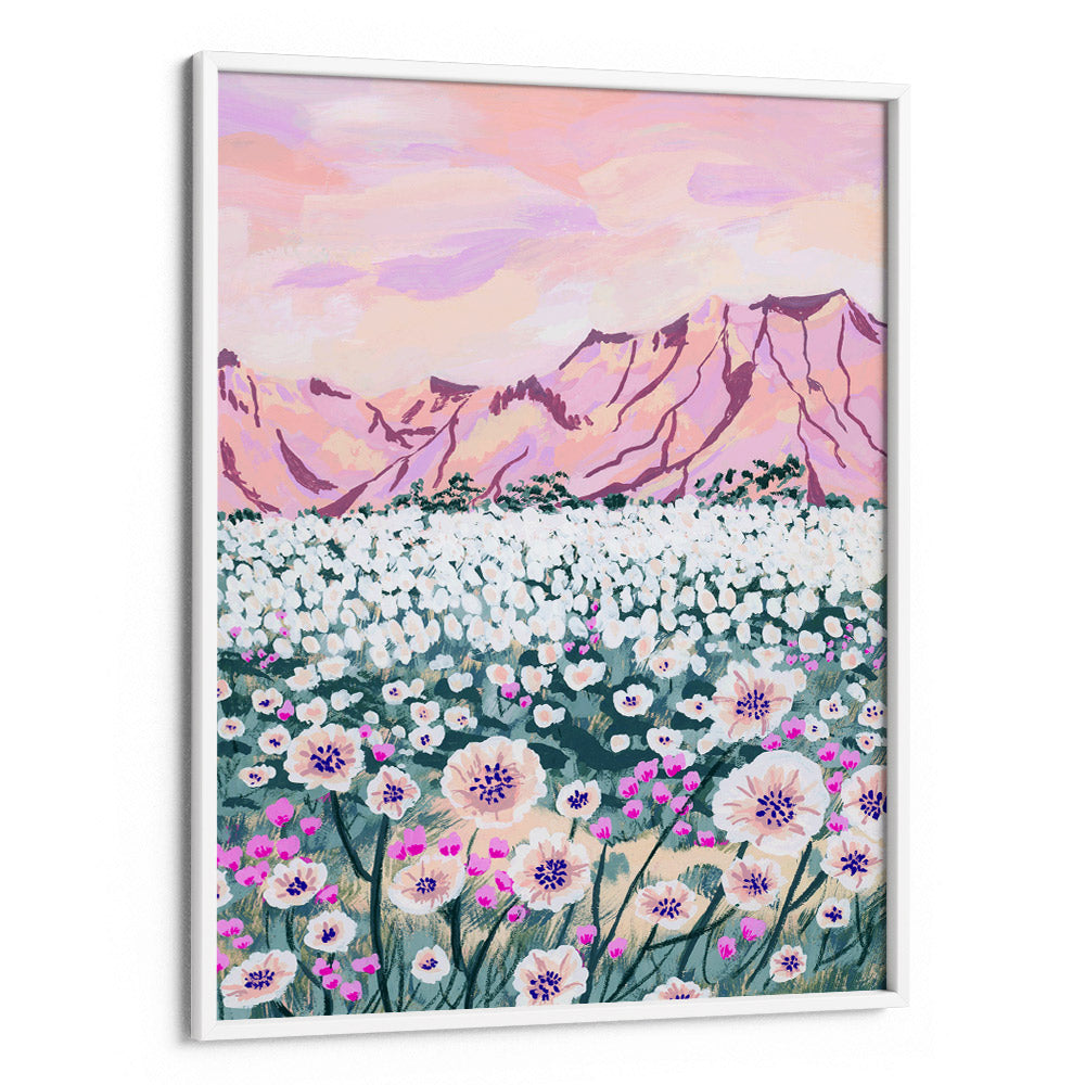 Pink Desert  Landscape Art Print - XS / Matte Paper / Rolled Art - Nook At You