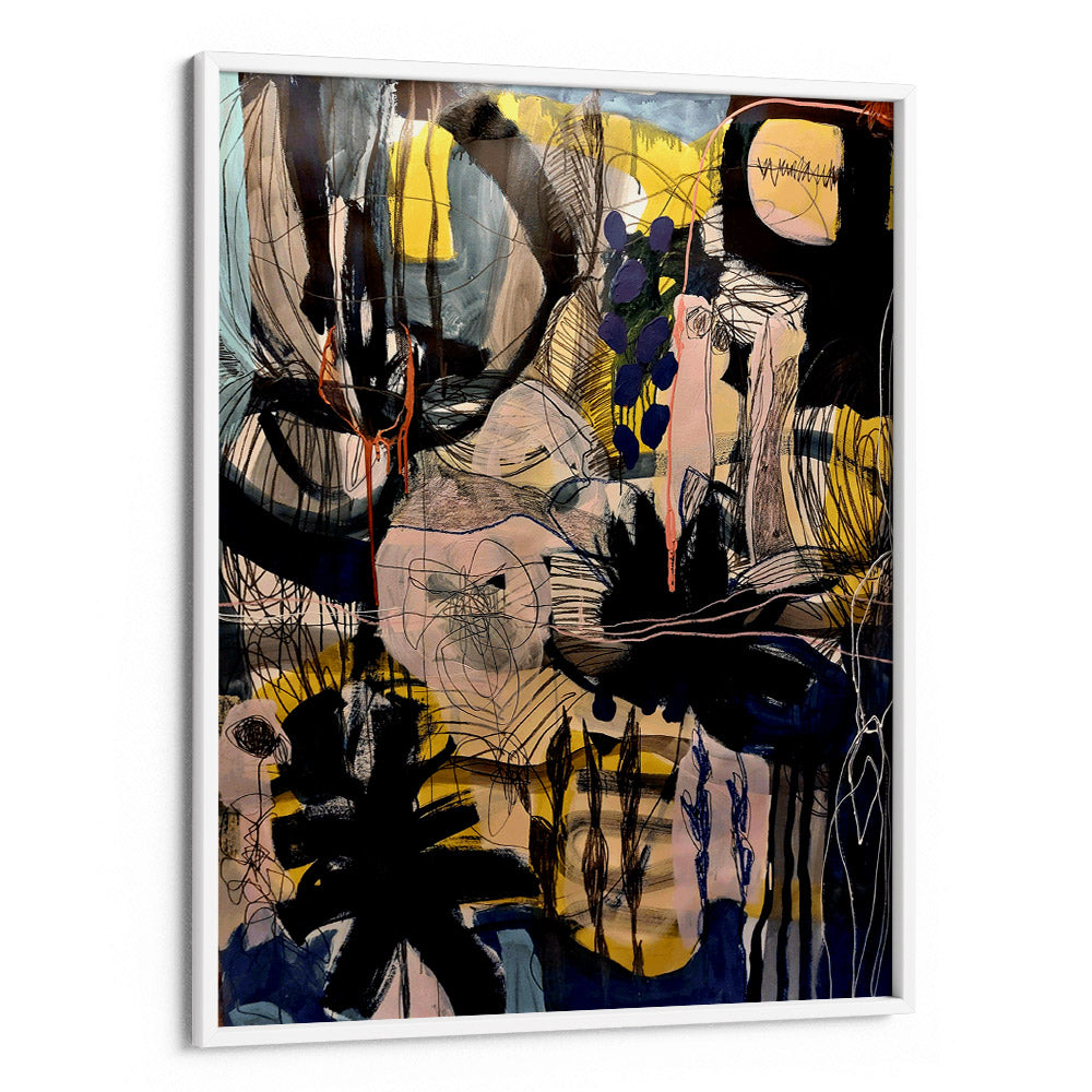 Chaotic Harmony Abstract Painting - XS / Matte Paper / Rolled Art - Nook At You