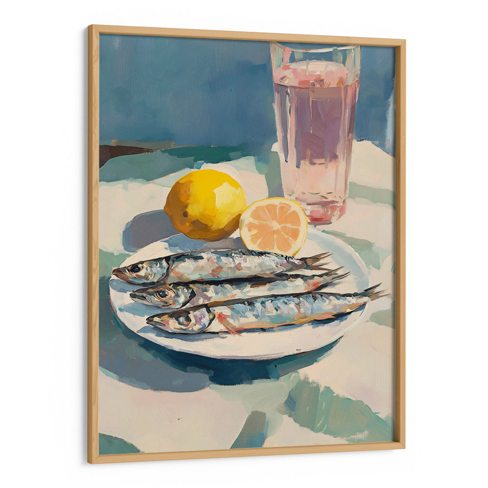 Sardines at Noon Wall Art Poster - XS / Matte Paper / Rolled Art - Nook At You