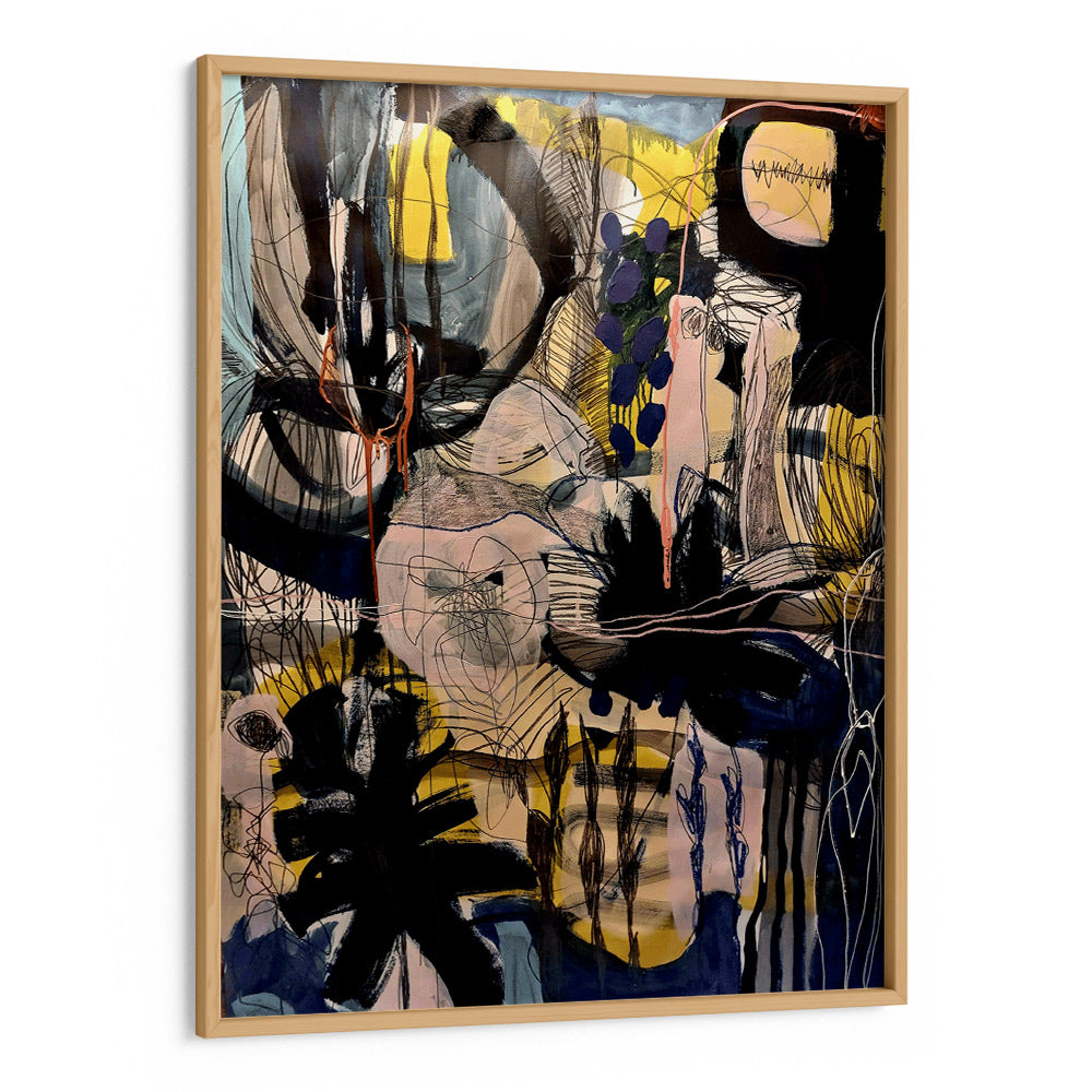 Chaotic Harmony Abstract Painting - XS / Matte Paper / Rolled Art - Nook At You