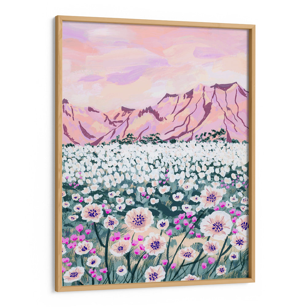 Pink Desert  Landscape Art Print - XS / Matte Paper / Rolled Art - Nook At You