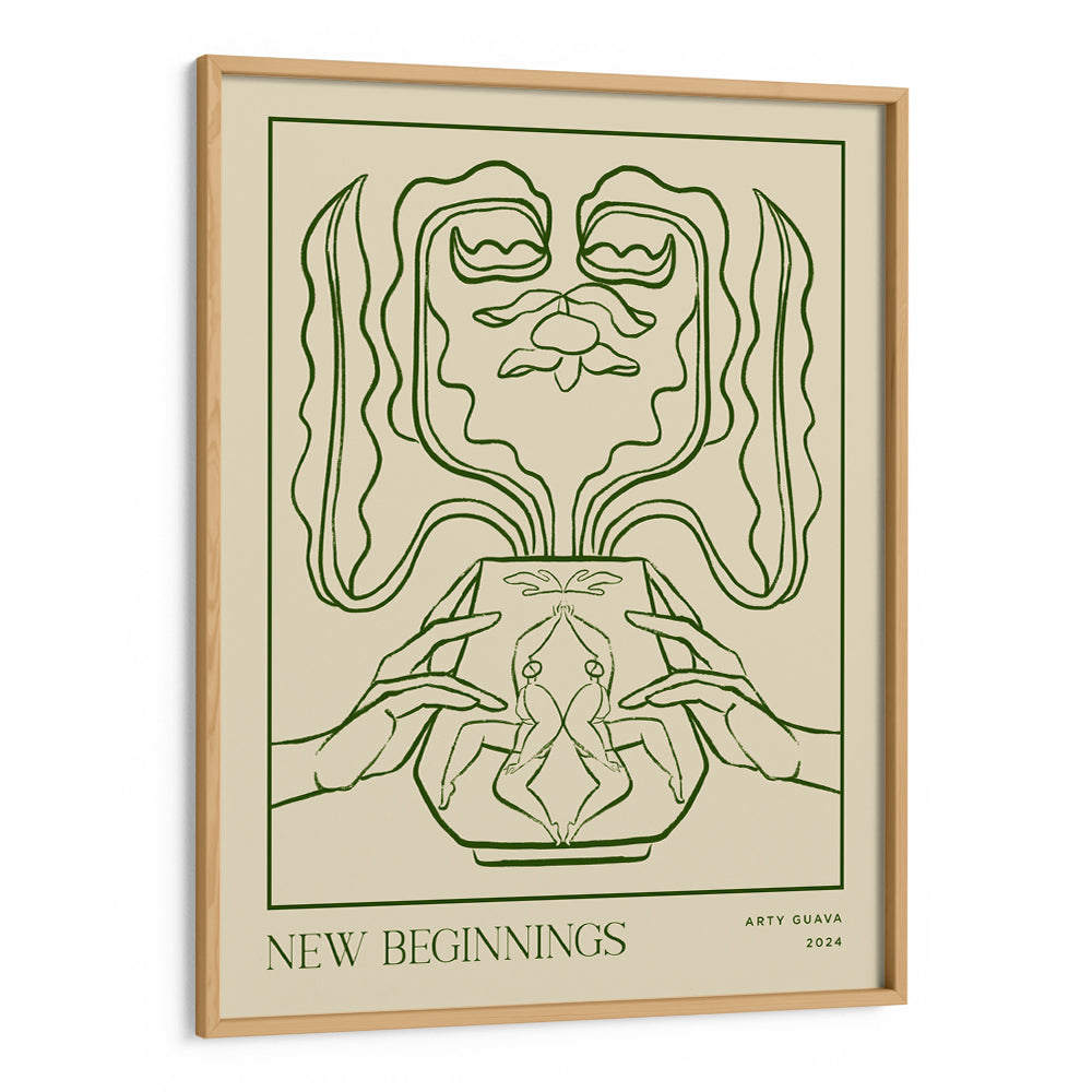 New Beginnings Canvas Painting - XS / Matte Paper / Rolled Art - Nook At You