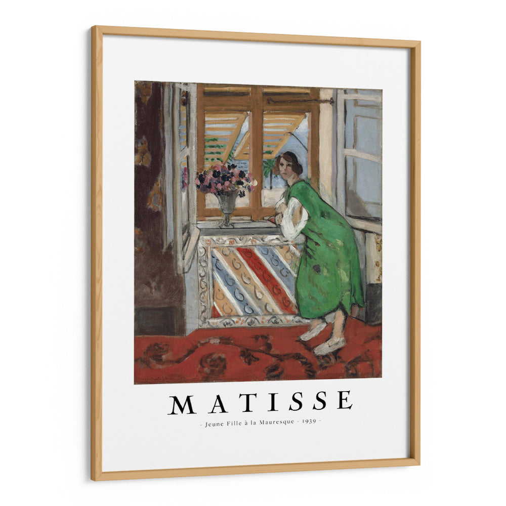 Jeune Fille a La Mauresque 1939 Wall Art Poster - XS / Matte Paper / Rolled Art - Nook At You