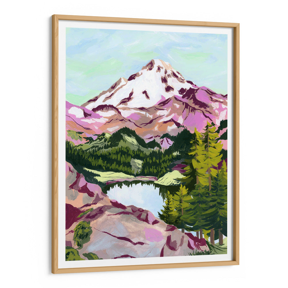 Chain Lakes Landscape Wall Art - XS / Matte Paper / Rolled Art - Nook At You