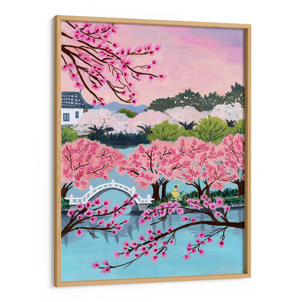 Blossom Ride wall art poster - XS / Matte Paper / Rolled Art - Nook At You
