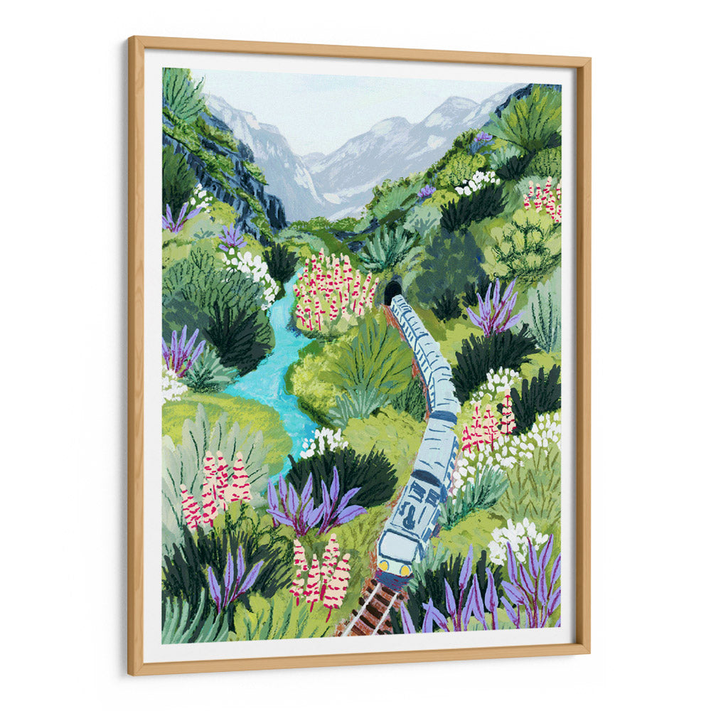 Train Travel Wall Art Poster - XS / Matte Paper / Rolled Art - Nook At You