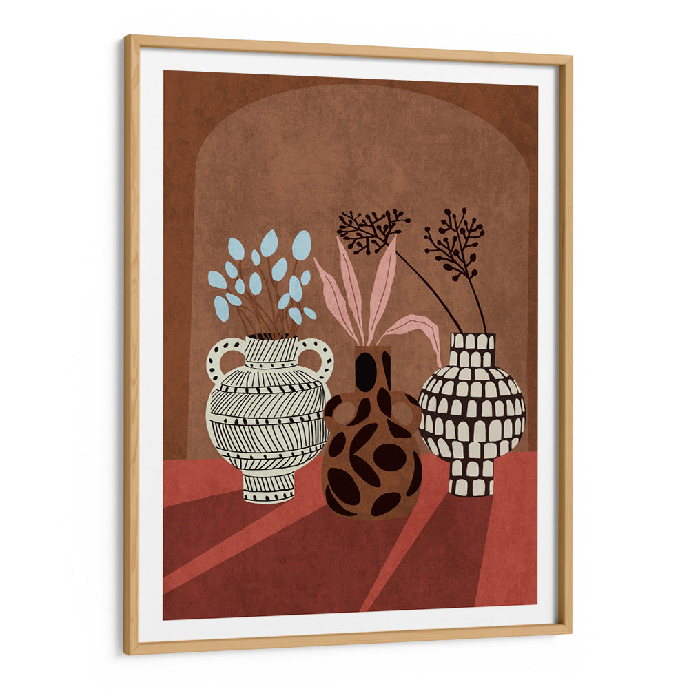 Vases of Verona Boho Art - XS / Matte Paper / Rolled Art - Nook At You