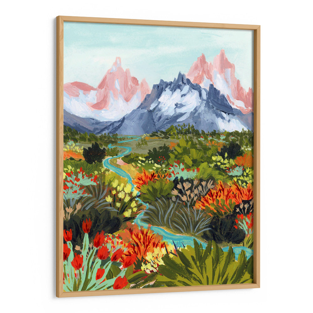 Autumn Mountains Landscape Art Print - XS / Matte Paper / Rolled Art - Nook At You