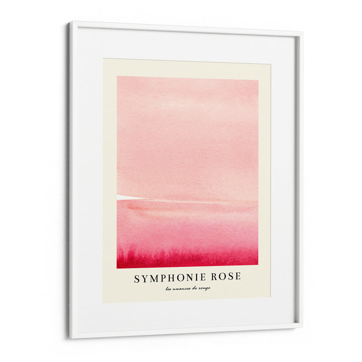 Symphonie Rose II Abstract Art-Nook At You