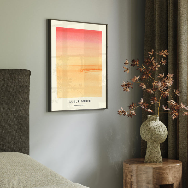 Lueur Doree II Abstract Art-Rolled Art-Nook At You