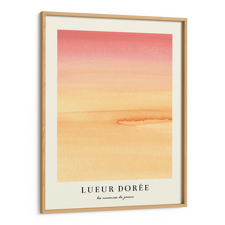 Lueur Doree II Abstract Art-Wooden Frame-Nook At You