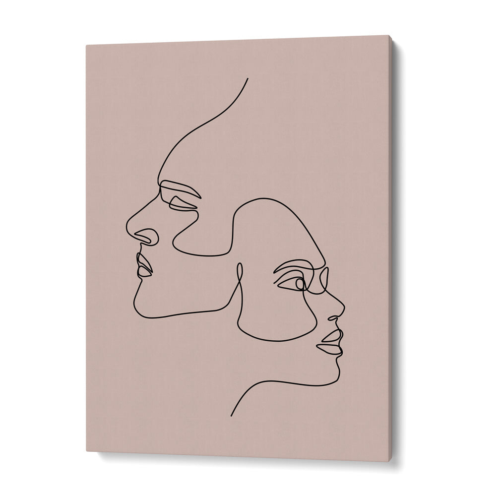 Deceit - Pink Abstract Wall Art-Gallery Wrap-Nook At You