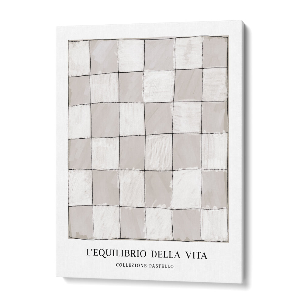 Checkmate Abstract Art Paintings-Gallery Wrap-Nook At You